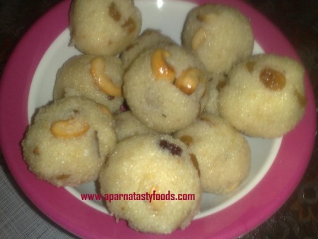 Rava Laddu